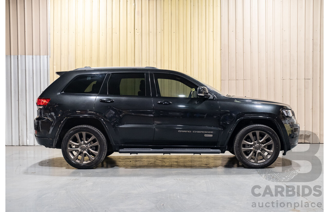 5/2017 Jeep Grand Cherokee Limited (4x4) WK MY15 4d Wagon Black 3.6L