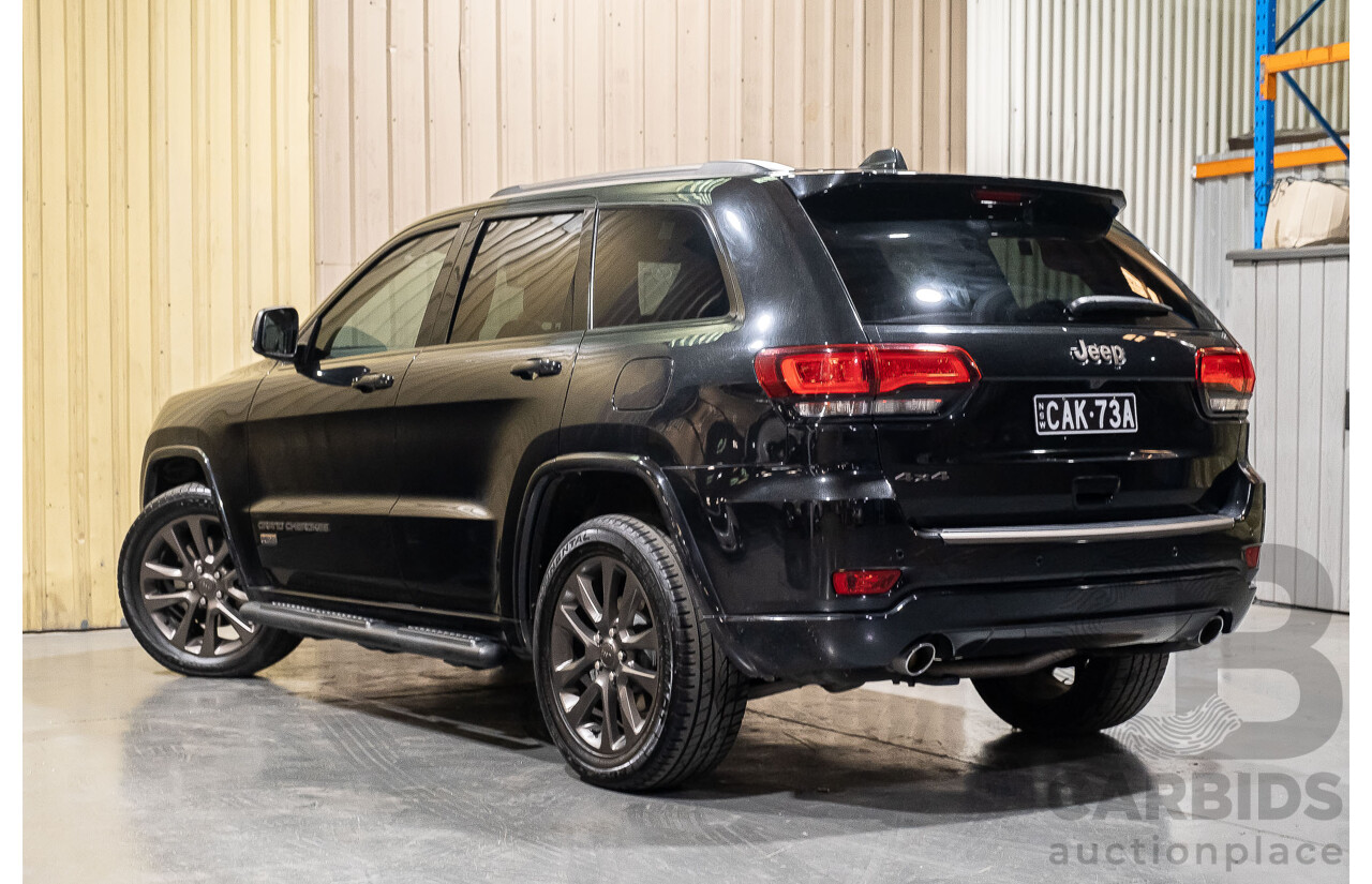 5/2017 Jeep Grand Cherokee Limited (4x4) WK MY15 4d Wagon Black 3.6L