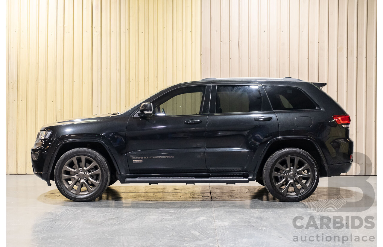 5/2017 Jeep Grand Cherokee Limited (4x4) WK MY15 4d Wagon Black 3.6L