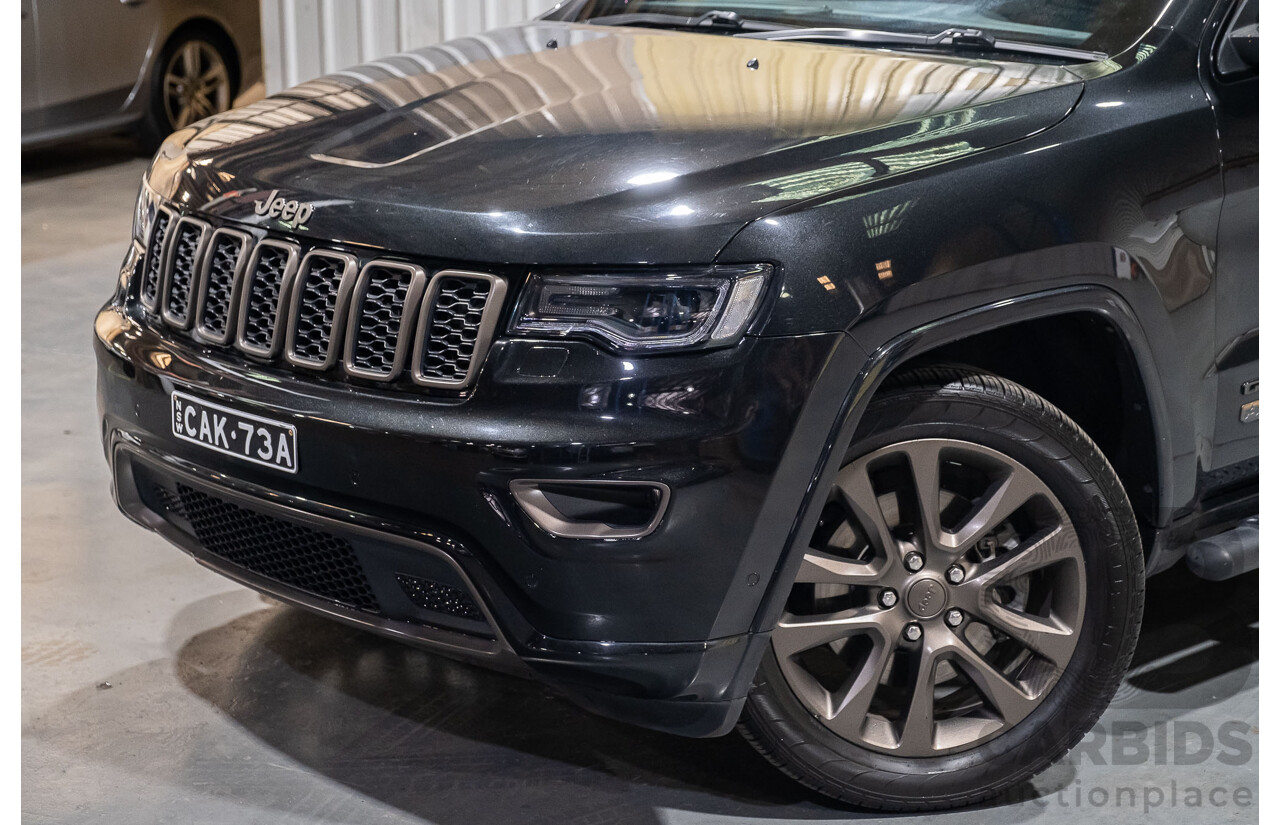 5/2017 Jeep Grand Cherokee Limited (4x4) WK MY15 4d Wagon Black 3.6L