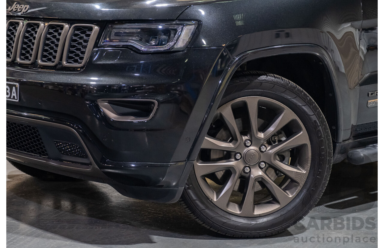 5/2017 Jeep Grand Cherokee Limited (4x4) WK MY15 4d Wagon Black 3.6L