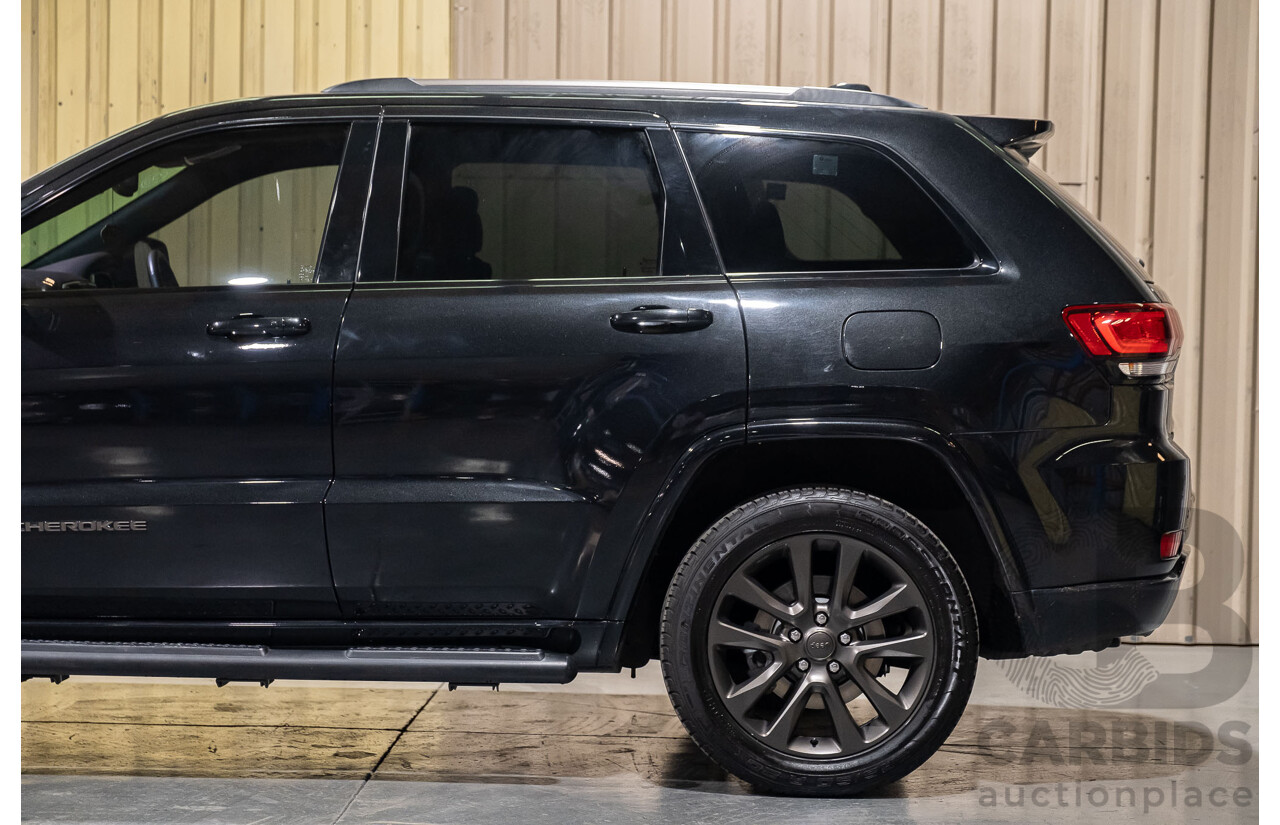 5/2017 Jeep Grand Cherokee Limited (4x4) WK MY15 4d Wagon Black 3.6L