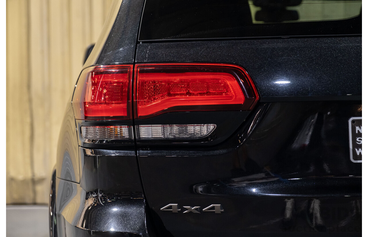 5/2017 Jeep Grand Cherokee Limited (4x4) WK MY15 4d Wagon Black 3.6L