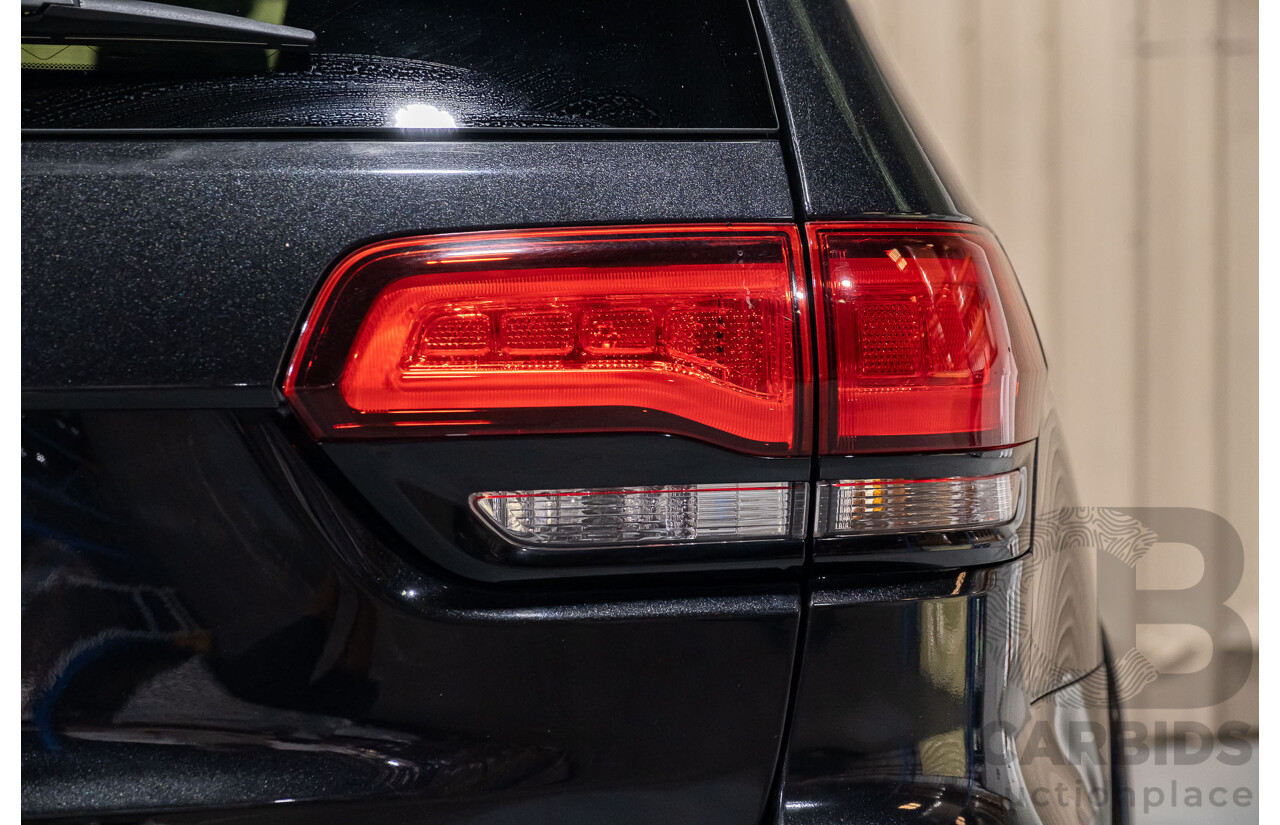 5/2017 Jeep Grand Cherokee Limited (4x4) WK MY15 4d Wagon Black 3.6L