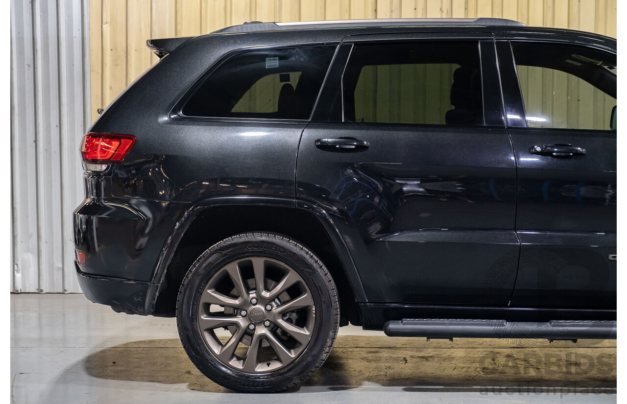 5/2017 Jeep Grand Cherokee Limited (4x4) WK MY15 4d Wagon Black 3.6L