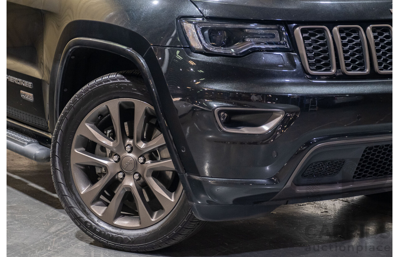 5/2017 Jeep Grand Cherokee Limited (4x4) WK MY15 4d Wagon Black 3.6L