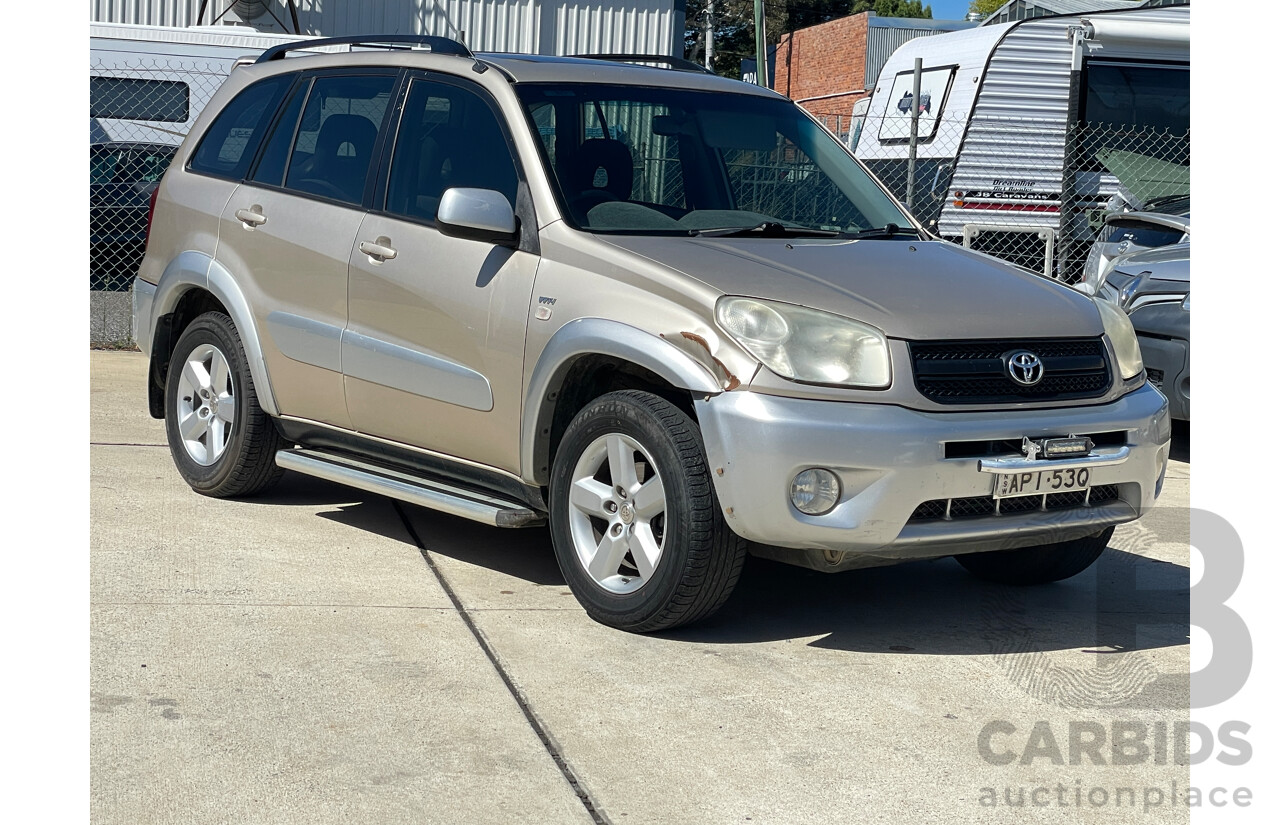 8/2003 Toyota Rav4 Cruiser (4x4) ACA23R 4d Wagon Tan 2.4L
