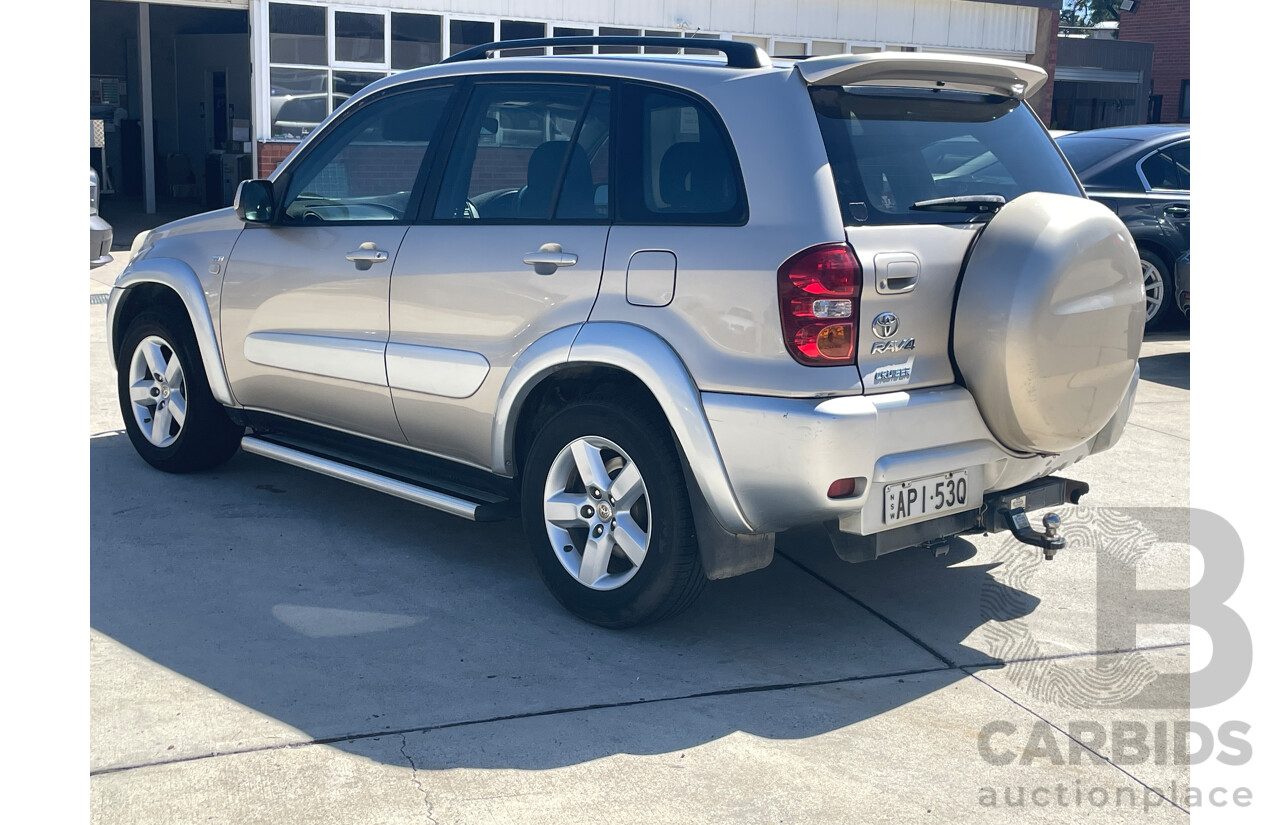 8/2003 Toyota Rav4 Cruiser (4x4) ACA23R 4d Wagon Tan 2.4L