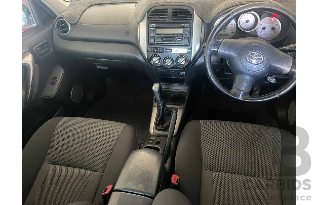 8/2003 Toyota Rav4 Cruiser (4x4) ACA23R 4d Wagon Tan 2.4L