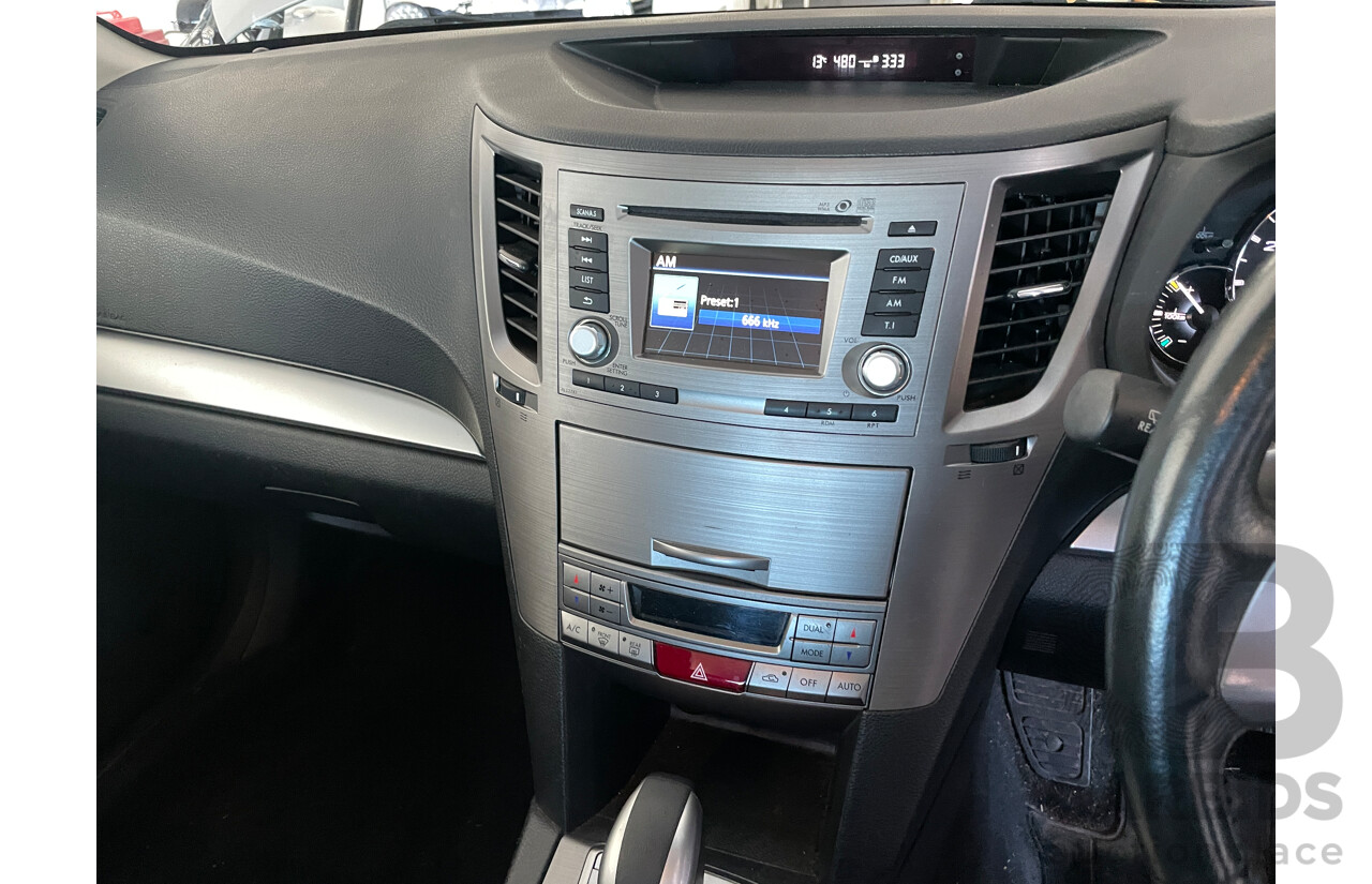 8/2012 Subaru Outback 2.5i MY12 - Lot 1445695 | CARBIDS