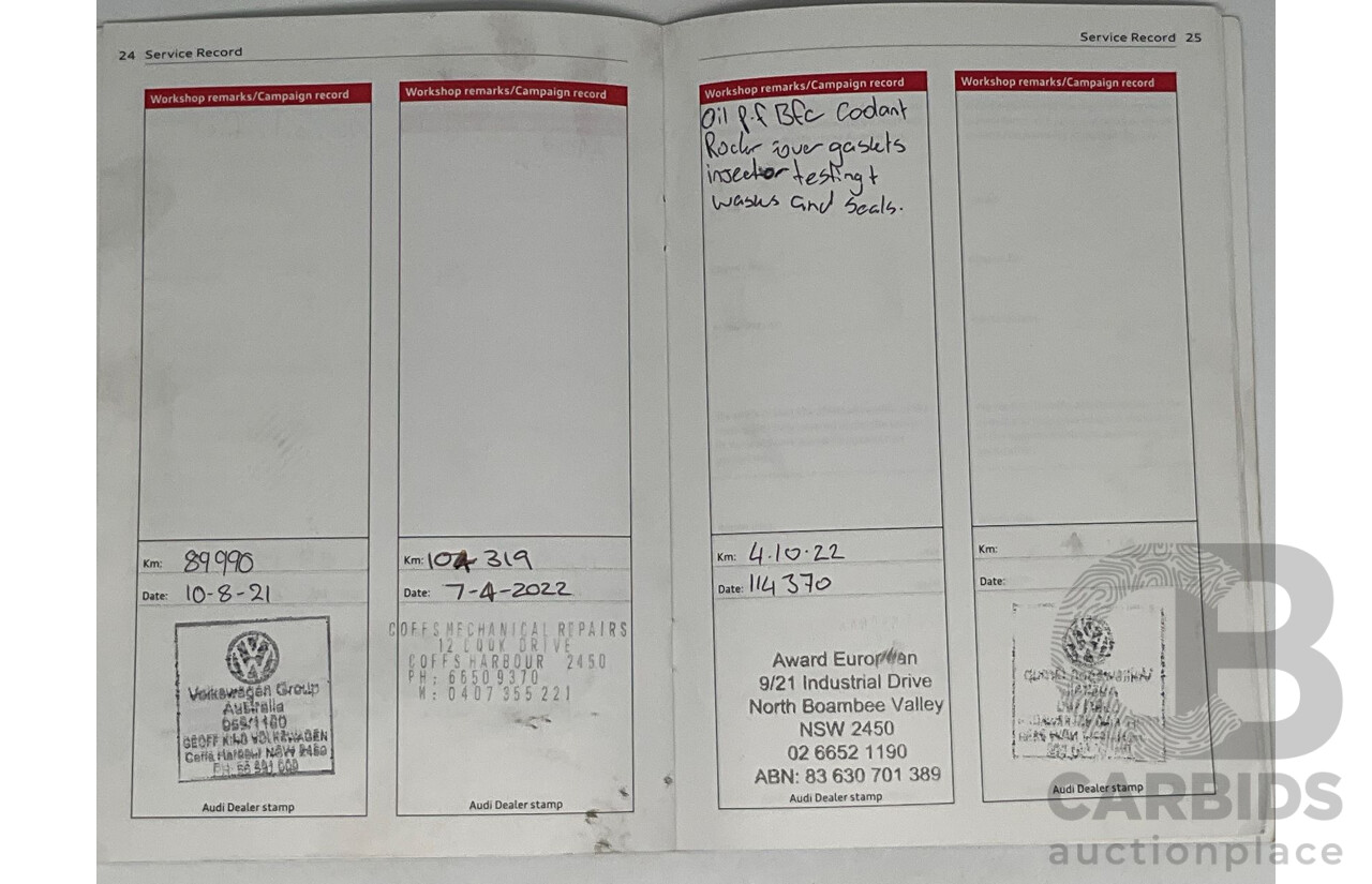 4/2014 Audi Q7 3.0 TDI Quattro S-Line Pack MY14 4d Wagon White 7 Seater Turbo Diesel 3.0L