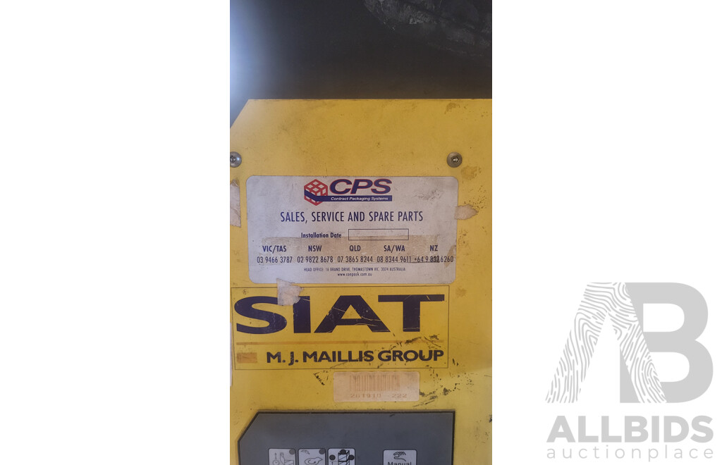 SIAT SW1 2005 WRAPPING MACHINE