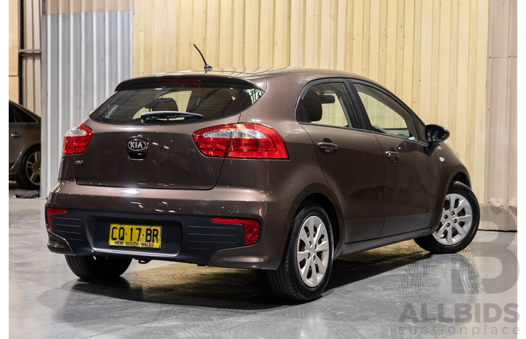 10/2015 Kia RIO S UB MY16 5d Hatchback - Lot 1446420 | CARBIDS