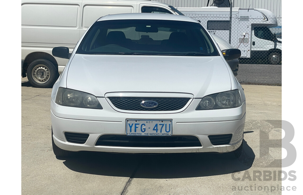 7/2006 Ford Falcon XT BF 4d Sedan White 4.0L