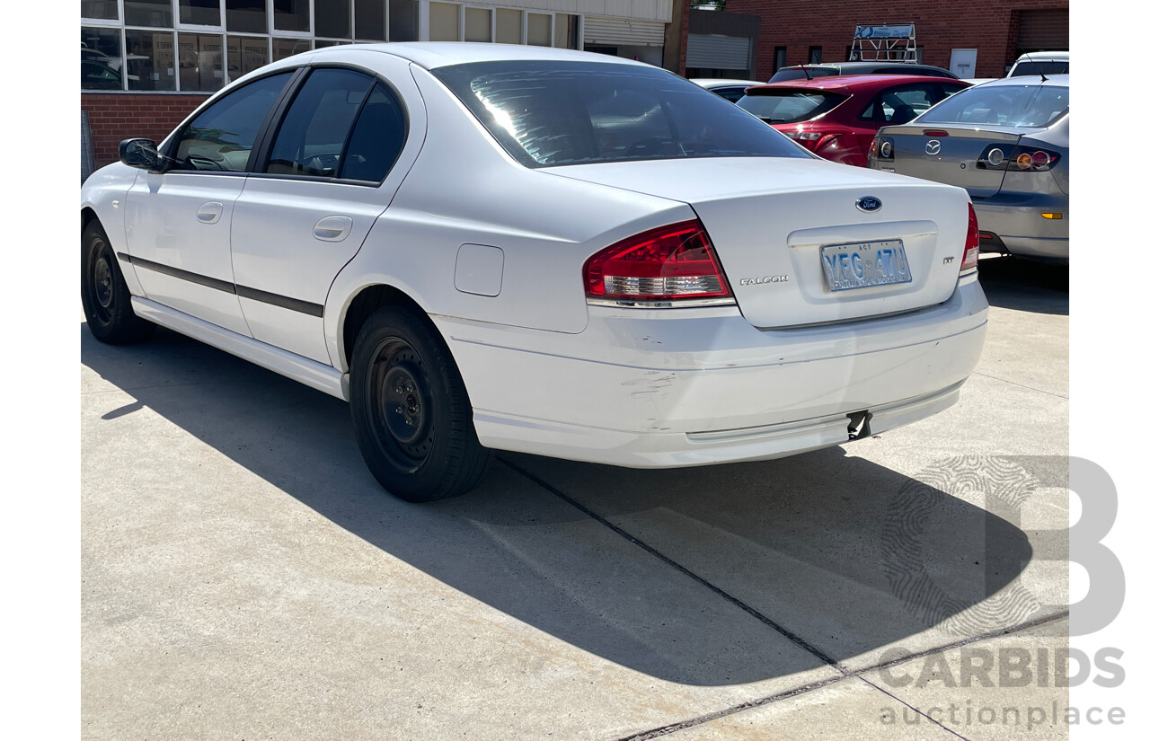 7/2006 Ford Falcon XT BF 4d Sedan White 4.0L