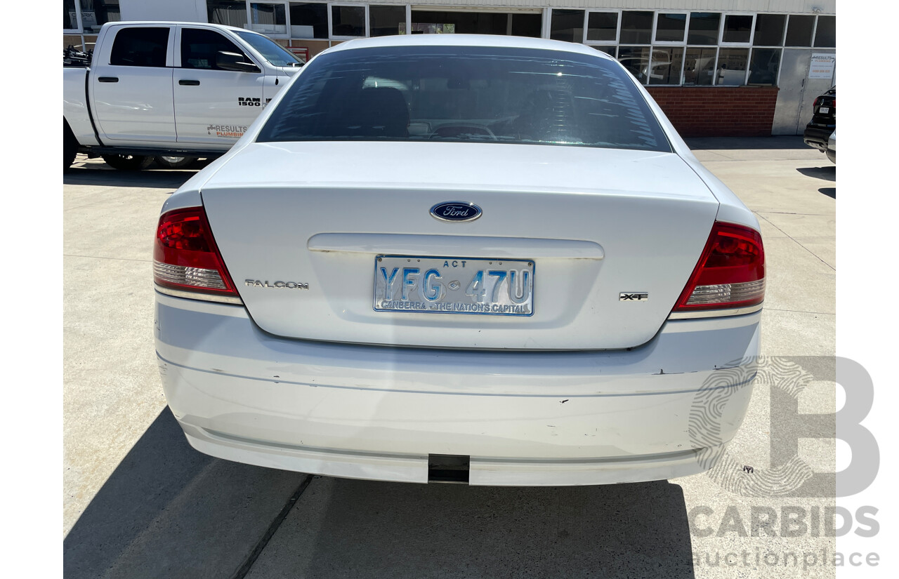 7/2006 Ford Falcon XT BF 4d Sedan White 4.0L