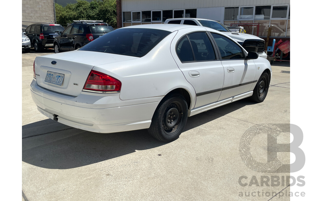 7/2006 Ford Falcon XT BF 4d Sedan White 4.0L