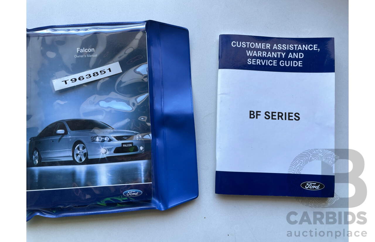 7/2006 Ford Falcon XT BF 4d Sedan White 4.0L