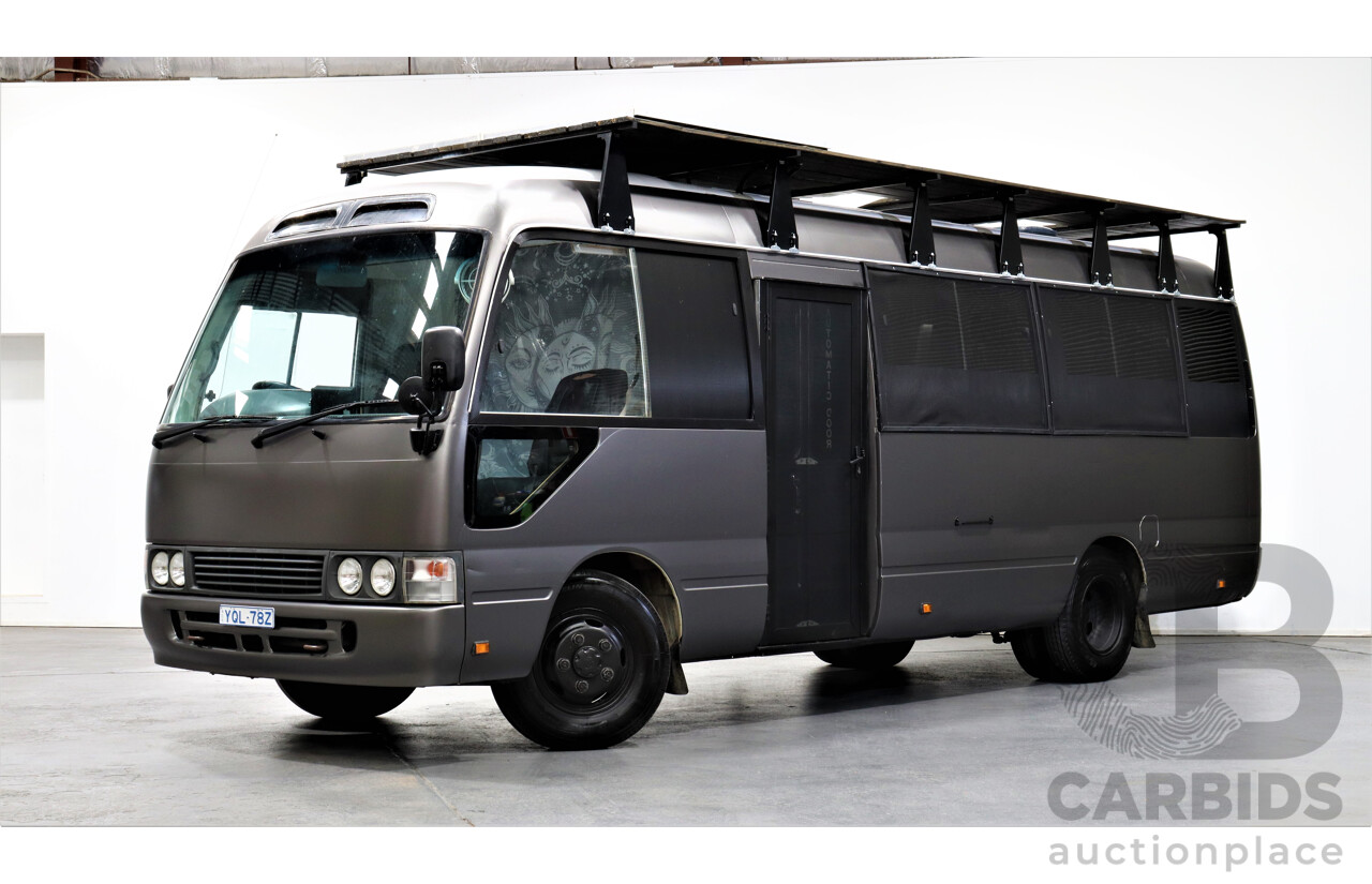 12/1996 Toyota Coaster Camper Van Grey 4.2L Diesel