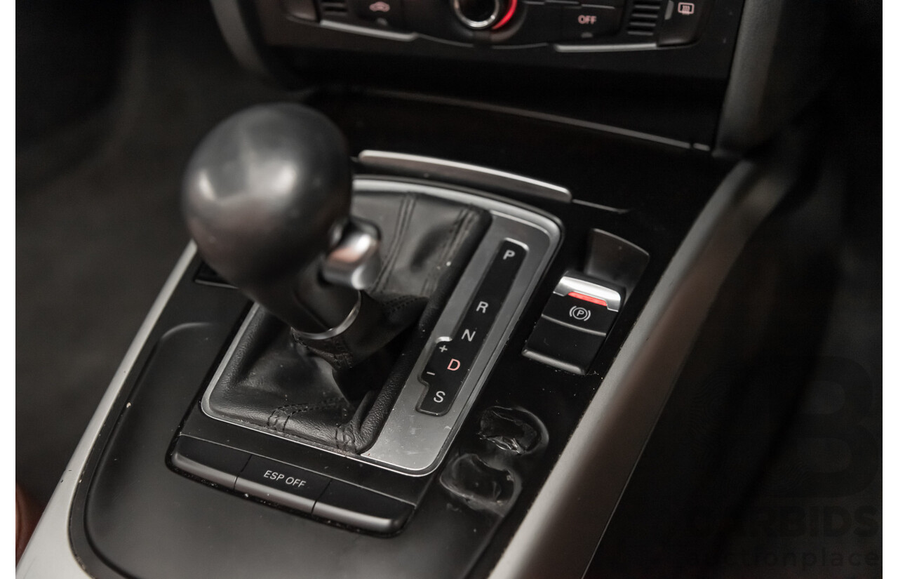 2/2010 Audi A4 1.8 TFSI B8 (8K) 4d Sedan Black 1.8L Turbo