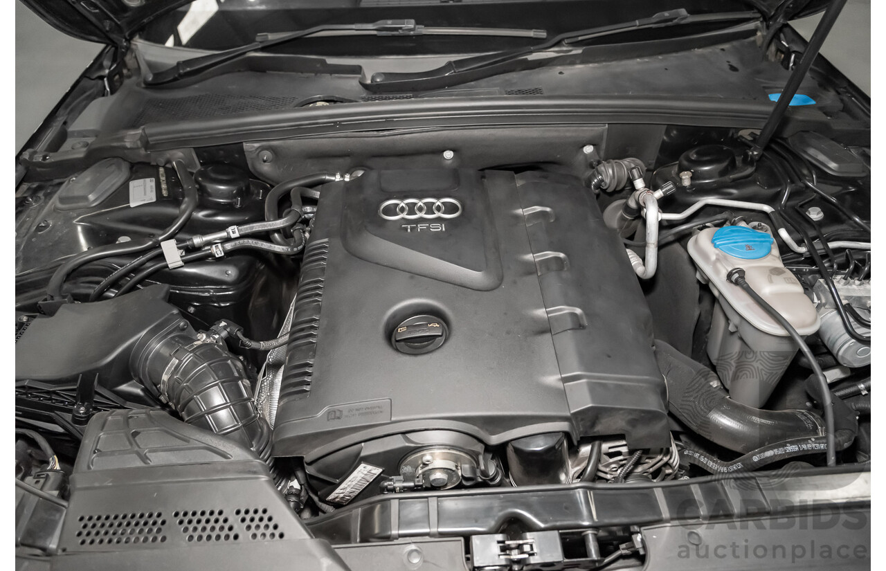 2/2010 Audi A4 1.8 TFSI B8 (8K) 4d Sedan Black 1.8L Turbo