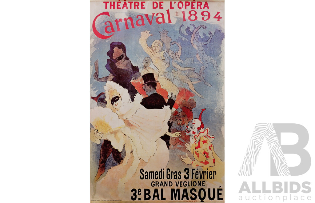 Two Posters - 'Rembrandt to Renoir' and 'Theatre de L'Opera', each approx. 88 x 70 cm (2_