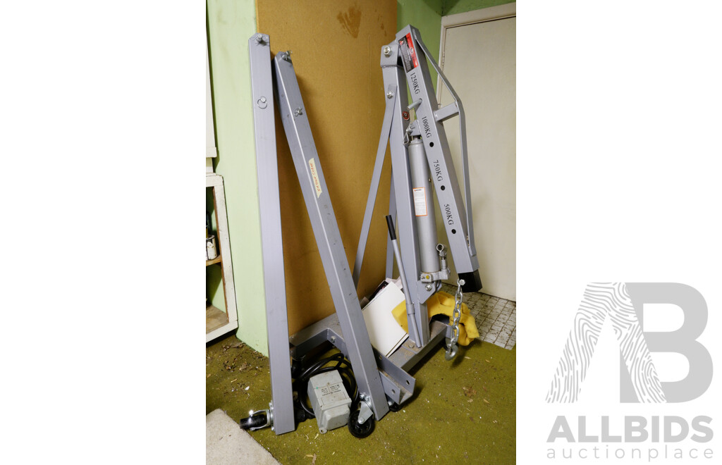 SCA 1250kg Folding Engine Crane - Lot 1465819 | ALLBIDS