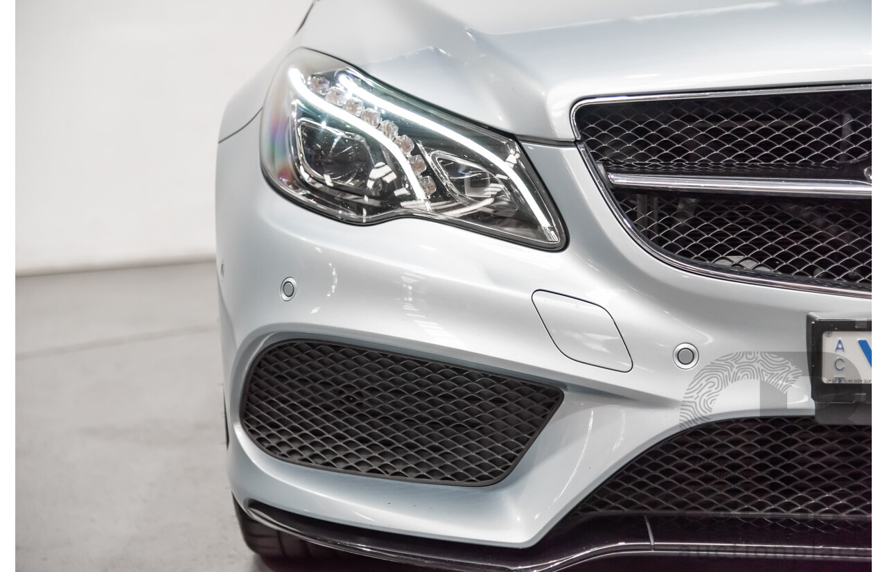 8/2015 Mercedes-Benz E250  207 MY15 2d Cabriolet Silver 2.0L Turbo