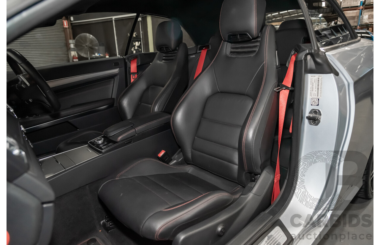 8/2015 Mercedes-Benz E250  207 MY15 2d Cabriolet Silver 2.0L Turbo