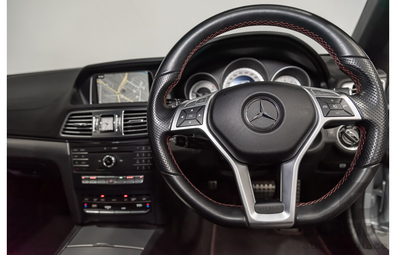 8/2015 Mercedes-Benz E250  207 MY15 2d Cabriolet Silver 2.0L Turbo