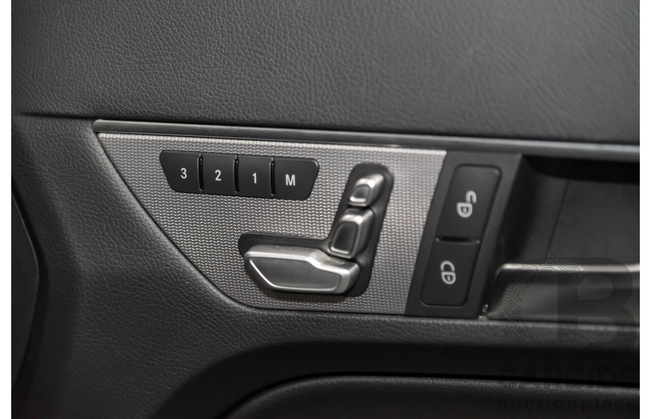 8/2015 Mercedes-Benz E250  207 MY15 2d Cabriolet Silver 2.0L Turbo