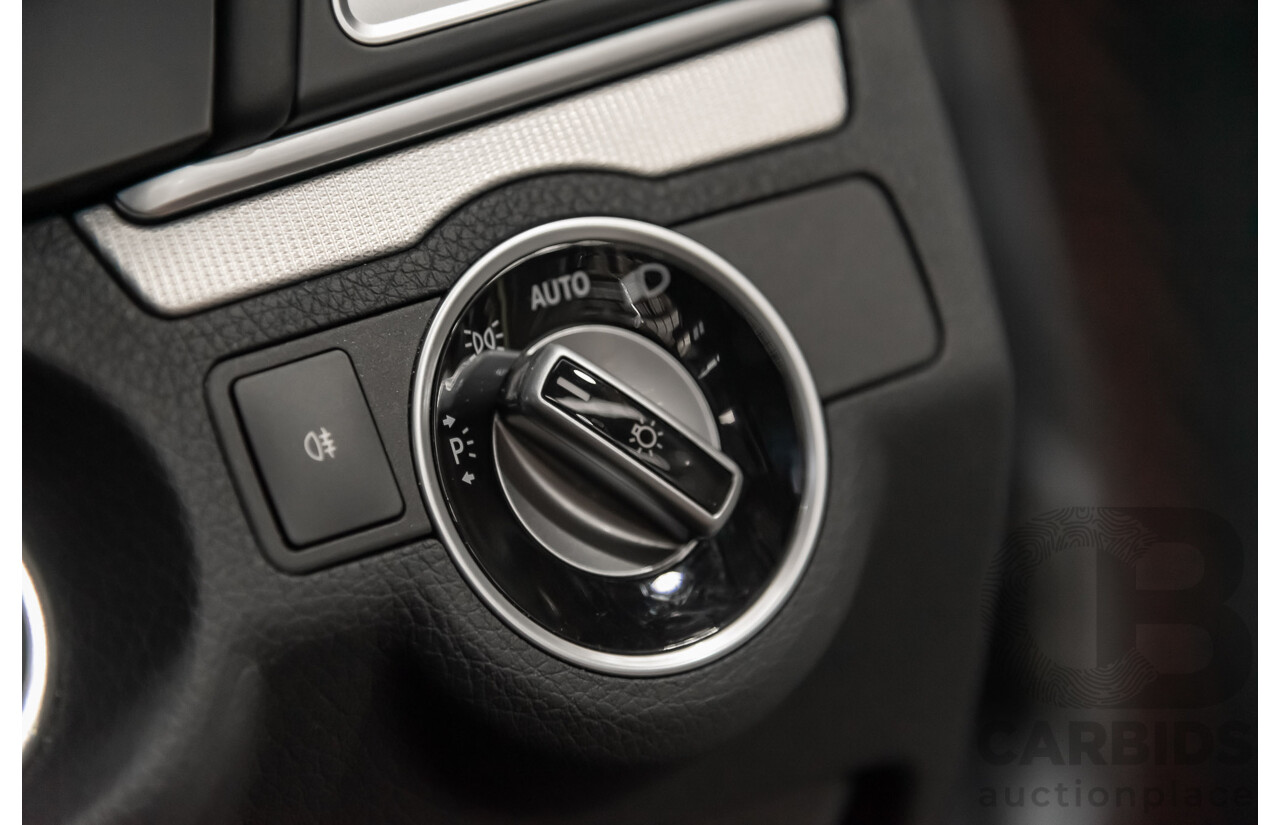 8/2015 Mercedes-Benz E250  207 MY15 2d Cabriolet Silver 2.0L Turbo