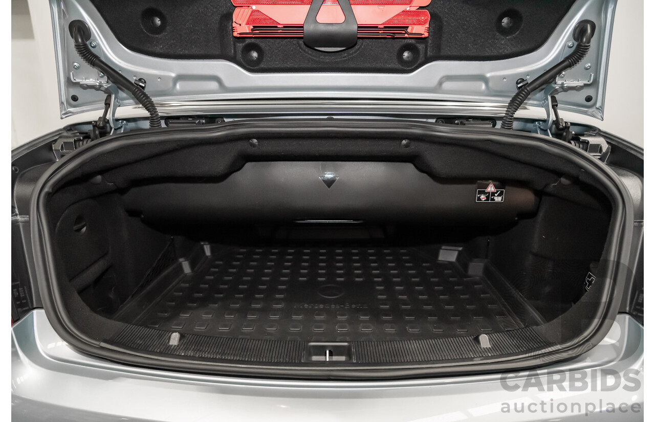 8/2015 Mercedes-Benz E250  207 MY15 2d Cabriolet Silver 2.0L Turbo