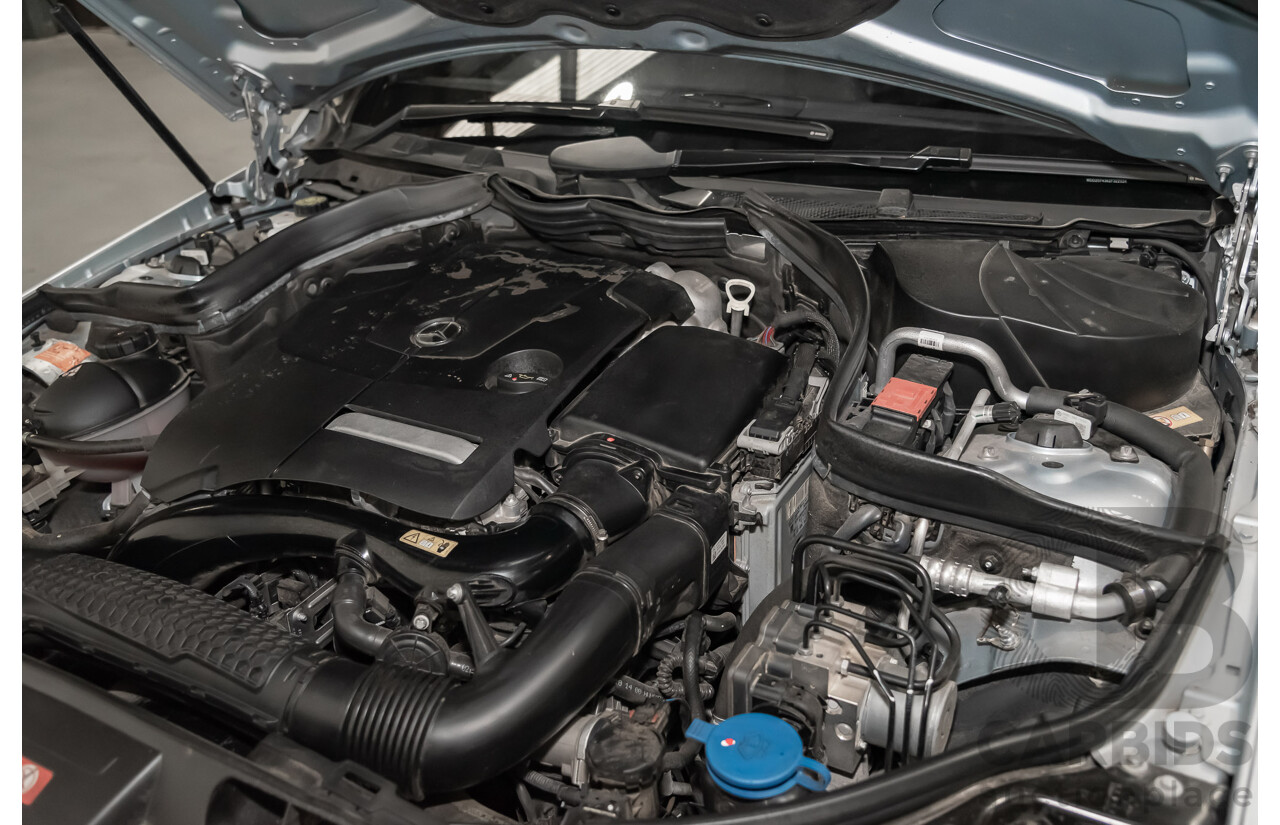 8/2015 Mercedes-Benz E250  207 MY15 2d Cabriolet Silver 2.0L Turbo