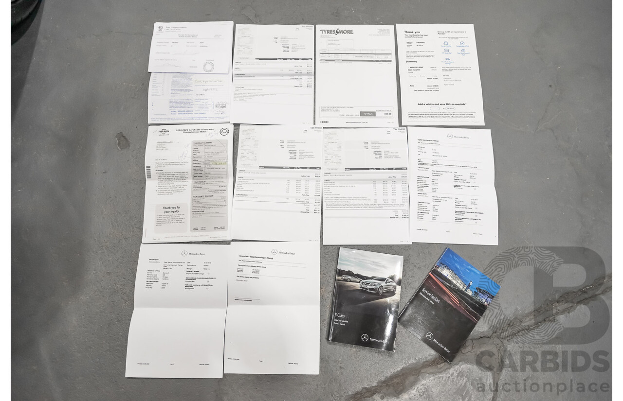 8/2015 Mercedes-Benz E250  207 MY15 2d Cabriolet Silver 2.0L Turbo