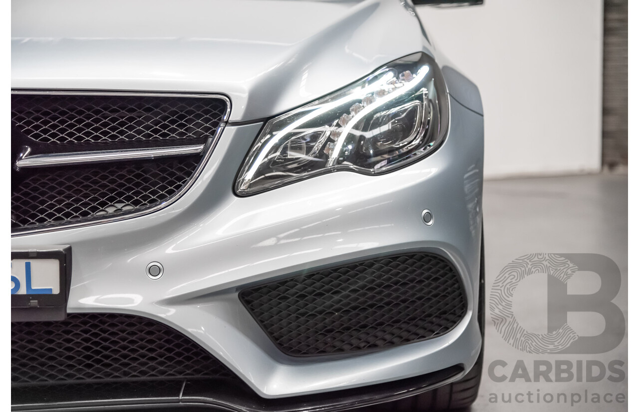 8/2015 Mercedes-Benz E250  207 MY15 2d Cabriolet Silver 2.0L Turbo