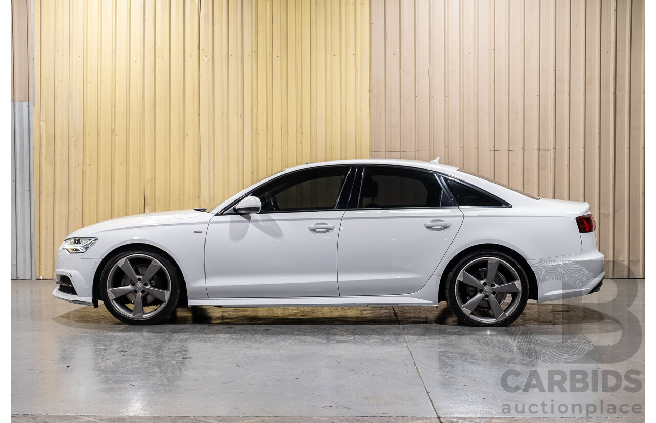 7/2015 Audi A6 1.8 TFSI C7 4GL S-Line Package 4d Sedan White 1.8L Turbo