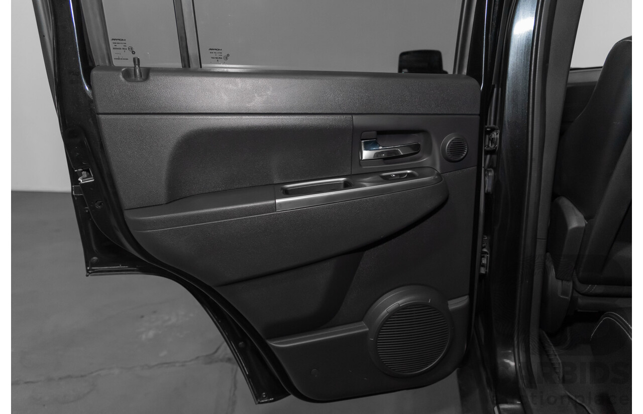 1/2012 Jeep Cherokee Limited CRD (4x4) KK 4d Wagon Black 2.8L Turbo Diesel