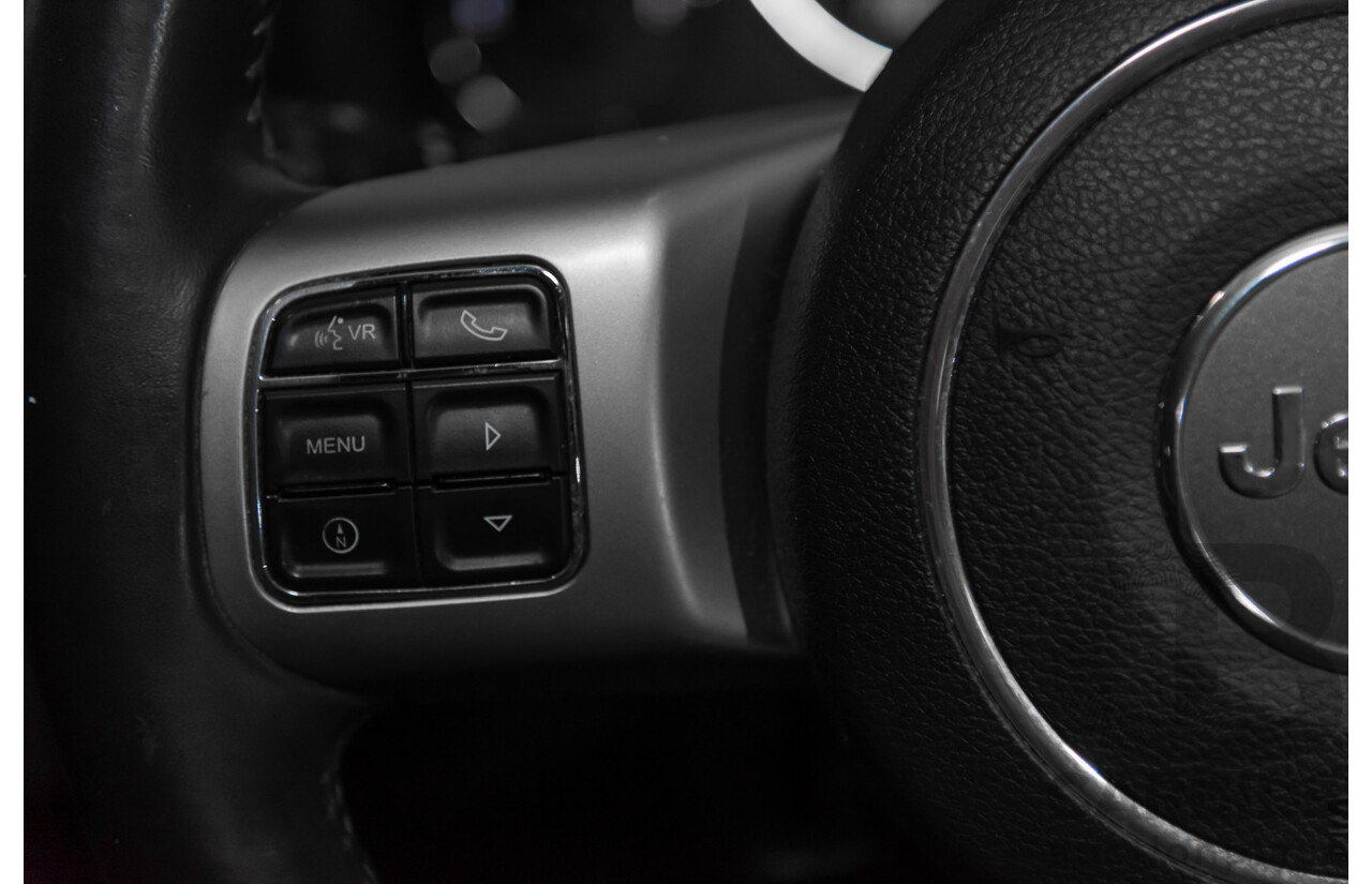 1/2012 Jeep Cherokee Limited CRD (4x4) KK 4d Wagon Black 2.8L Turbo Diesel