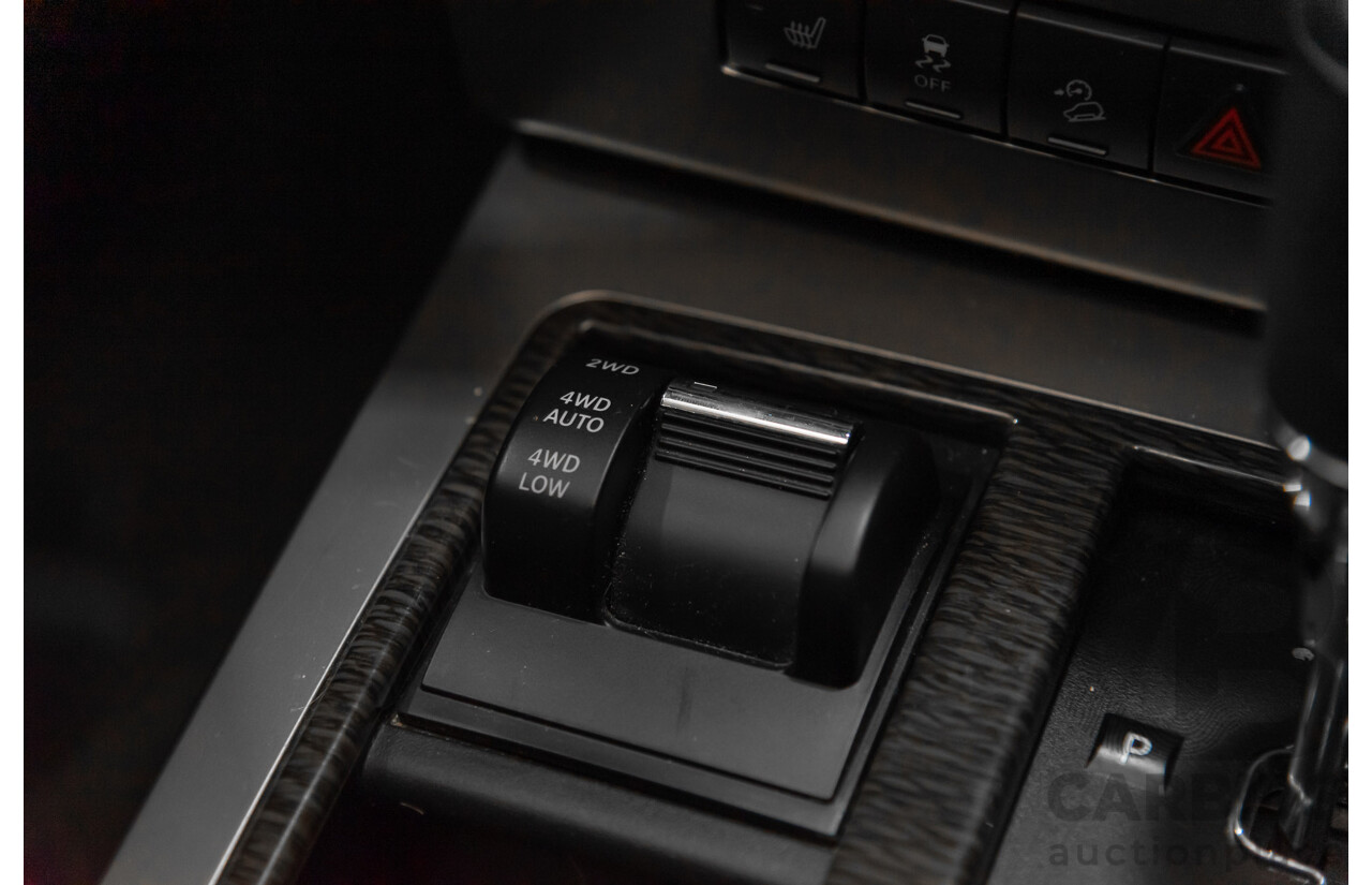 1/2012 Jeep Cherokee Limited CRD (4x4) KK 4d Wagon Black 2.8L Turbo Diesel