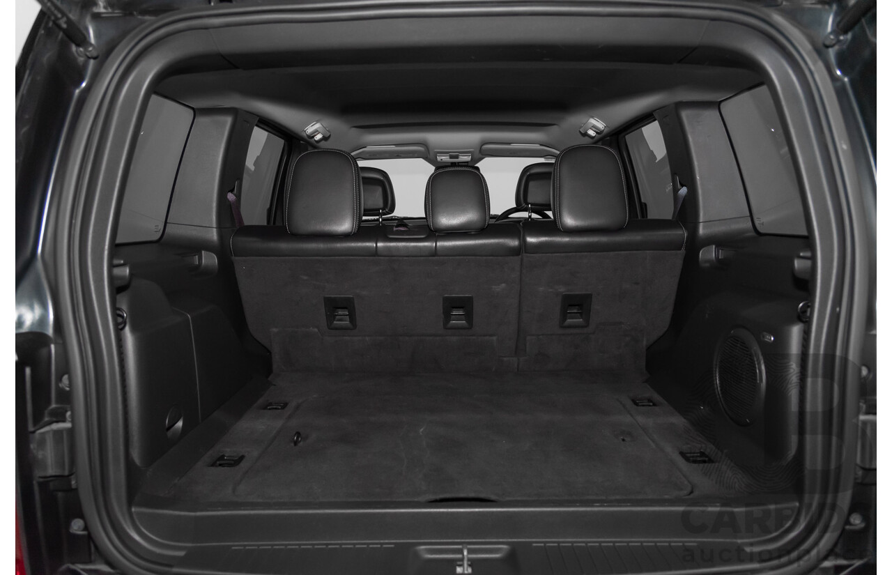 1/2012 Jeep Cherokee Limited CRD (4x4) KK 4d Wagon Black 2.8L Turbo Diesel