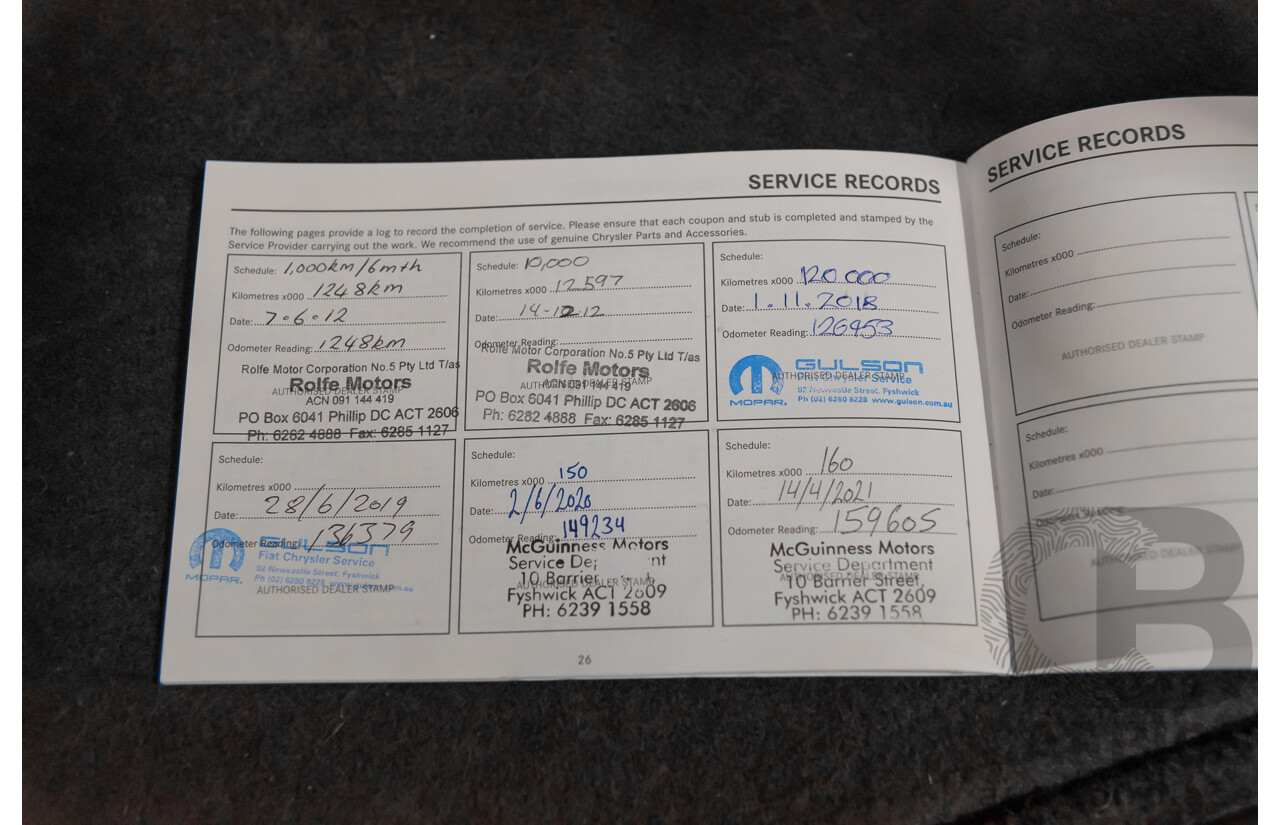 1/2012 Jeep Cherokee Limited CRD (4x4) KK 4d Wagon Black 2.8L Turbo Diesel