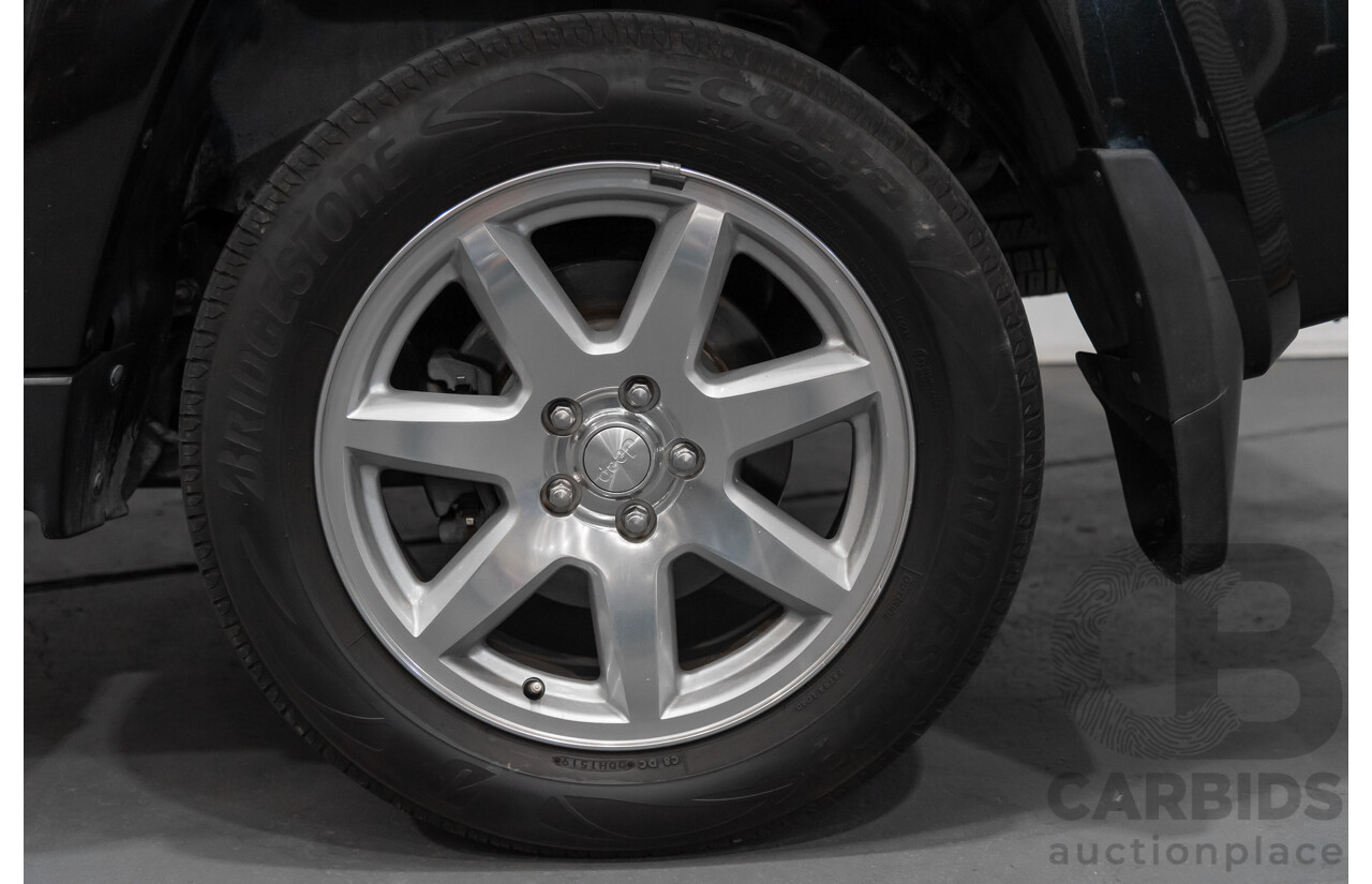 1/2012 Jeep Cherokee Limited CRD (4x4) KK 4d Wagon Black 2.8L Turbo Diesel