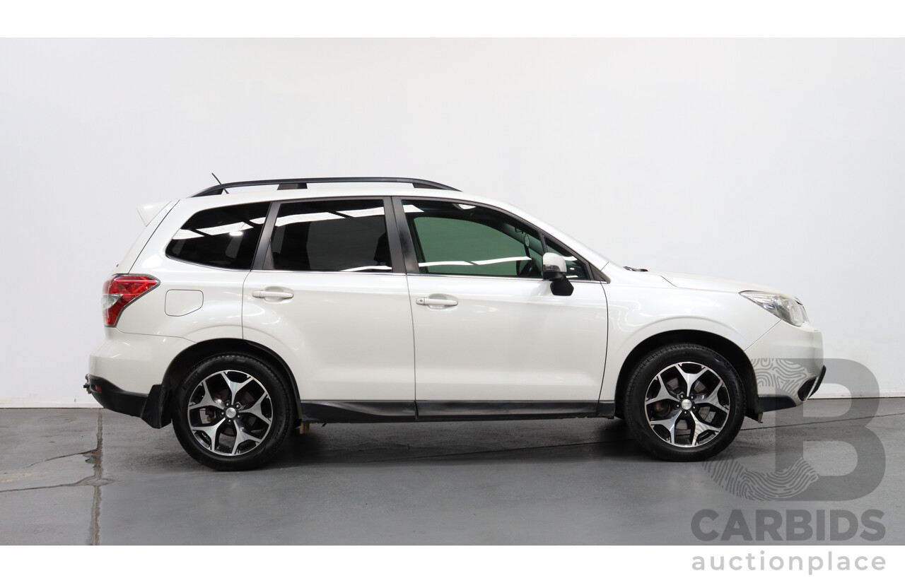 5/2013 Subaru Forester 2.0D Premium 4d Wagon White 2.0L Turbo Diesel