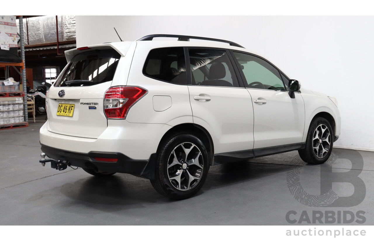5/2013 Subaru Forester 2.0D Premium 4d Wagon White 2.0L Turbo Diesel
