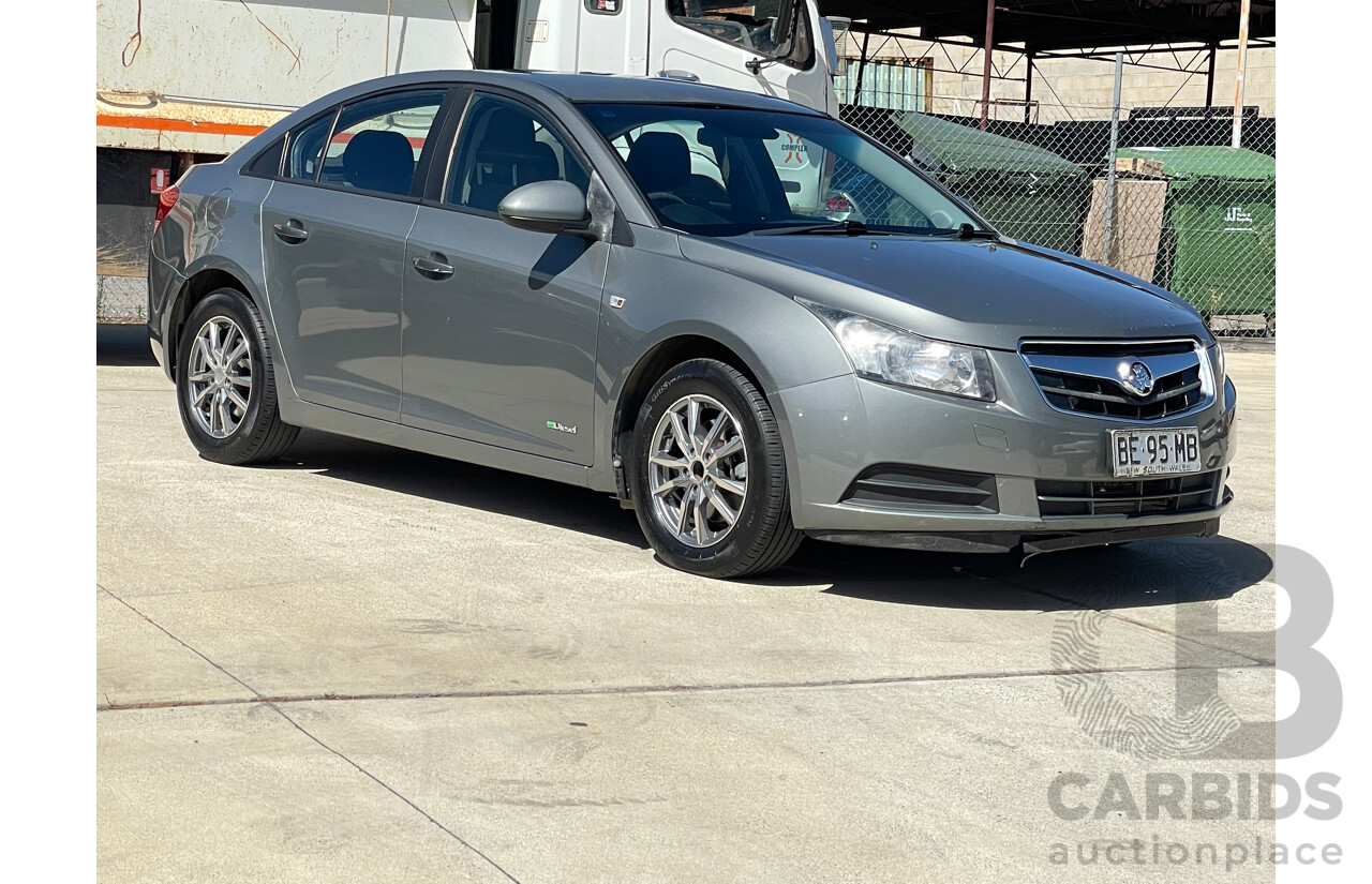 3/2010 Holden Cruze CD JG 4d Sedan Grey 2.0L