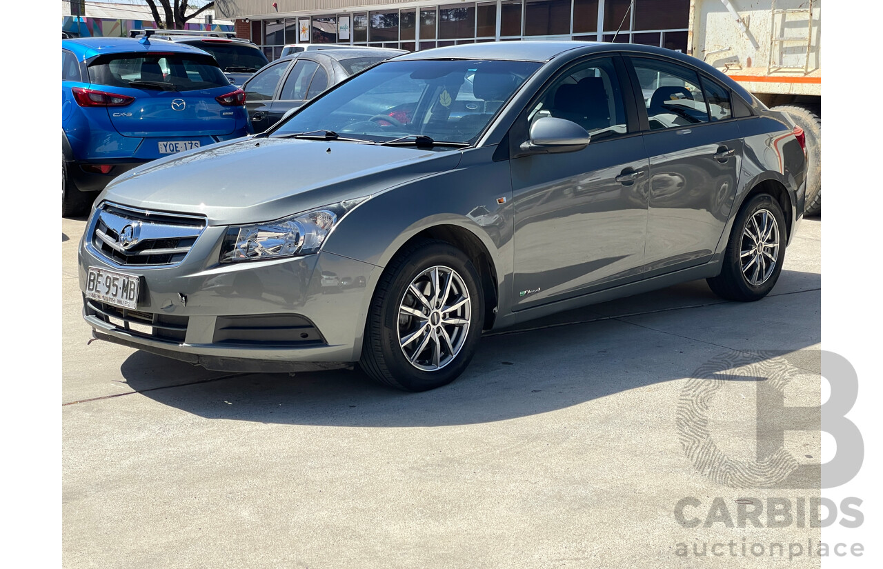 3/2010 Holden Cruze CD JG 4d Sedan Grey 2.0L