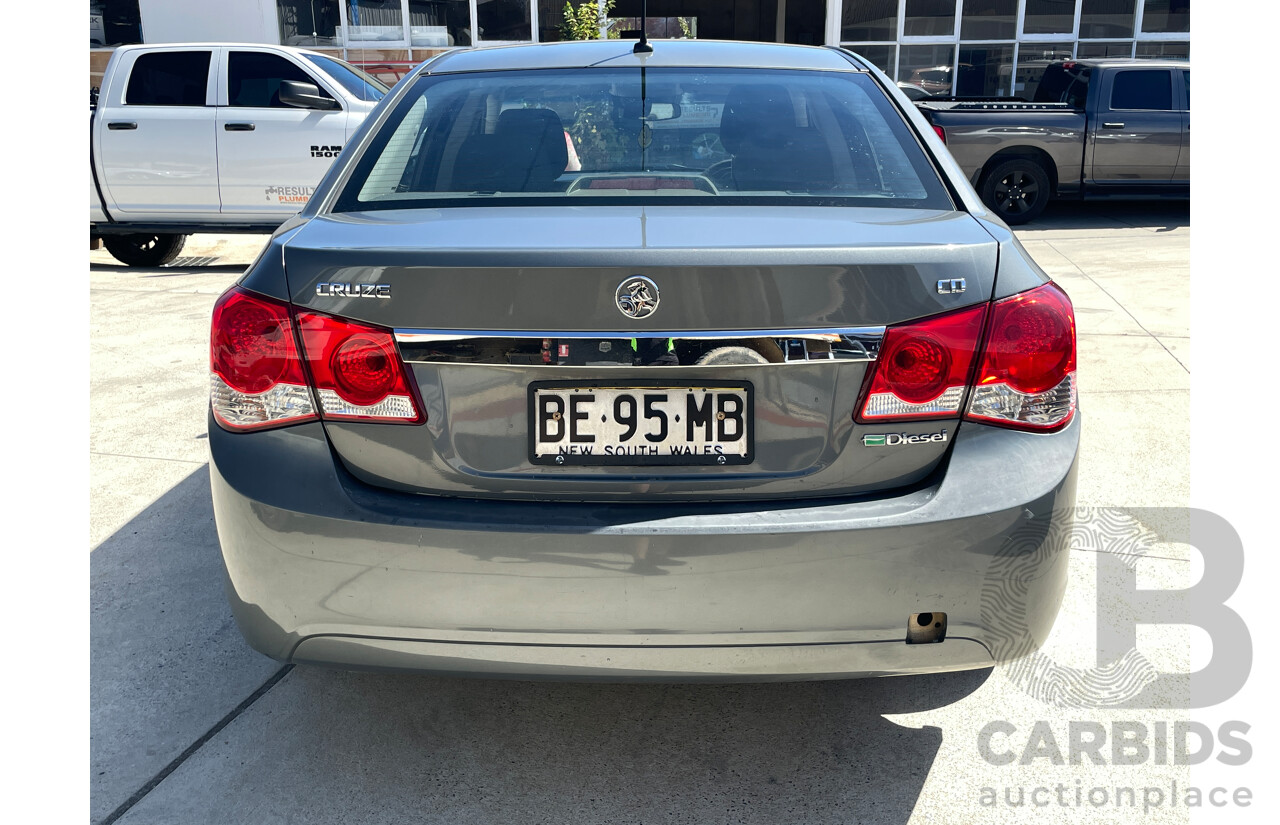 3/2010 Holden Cruze CD JG 4d Sedan Grey 2.0L