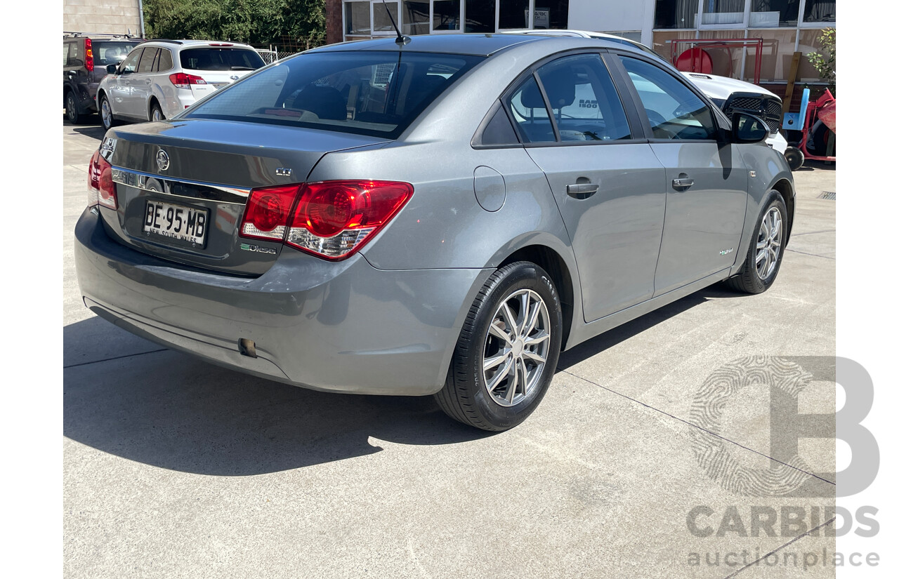 3/2010 Holden Cruze CD JG 4d Sedan Grey 2.0L