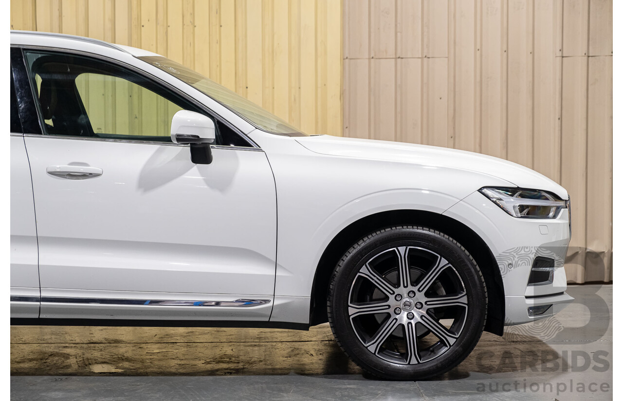 04/2019 Volvo XC60 D4 (AWD) Inscription UZ MY19 4d Wagon White 2.0L Twin Turbo Diesel